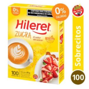 EDULCORANTE HILERET ZUCRA 100 SOBRES