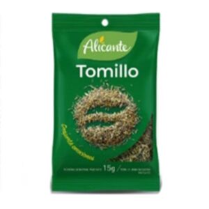 CONDIMENTO TOMILLO ALICANTE 15GR
