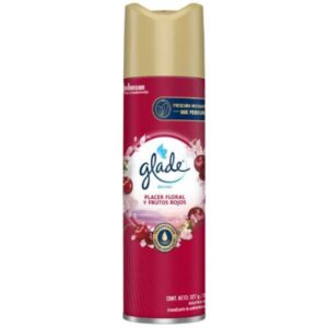 DESODORANTE DE AMBIENTES GLADE FLORAL Y FRUTOS ROJOS 380CC