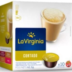 CAPSULAS DOLCE GUSTO LA VIRGINIA CORTADO 10UN