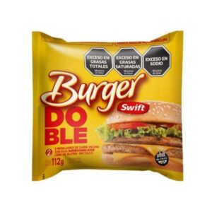 MEDALLON DE CARNE SWIFT DOBLE BURGER 112G