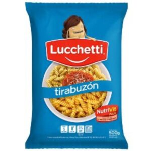FIDEOS LUCCHETTI TIRABUZON 500GR