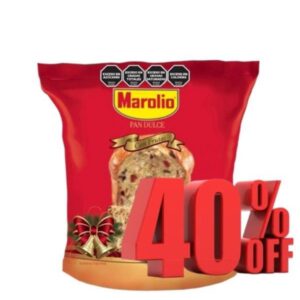PAN DULCE MAROLIO CON FRUTAS 400GR