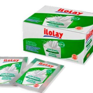 LECHE EN POLVO ILOLAY DESCREMADA 30 SOBRES 5 GR