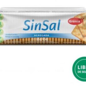 GALLETAS CRACKERS GRANIX SIN SAL 185GR