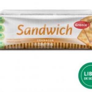 GALLETAS CRACKERS GRANIX GRANAGUA SANDWICH 200GR
