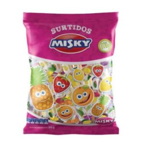 CARAMELOS MASTICABLES MISKI SURTIDOS 800GR
