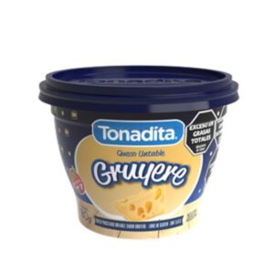 QUESO UNTABLE TONADITA GRUYERE 190GR