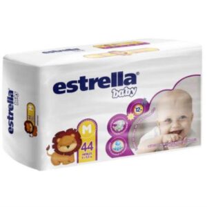 PAÑALES ESTRELLA HIPER M 44UN