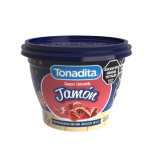 QUESO UNTABLE TONADITA JAMON 190GR