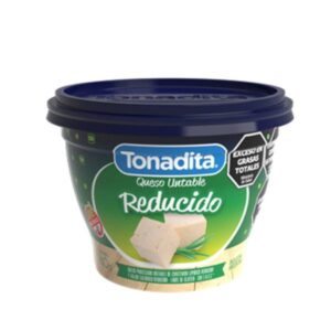 QUESO UNTABLE TONADITA REDUCIDO 190GR