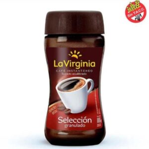 CAFE TOSTADO LA VIRGINIA SELECCION INSTANTANEO FRASCO 100GR