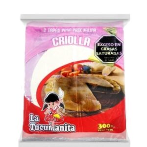 TAPA PASCUALINA LA TUCUMANITA CRIOLLA 2UN