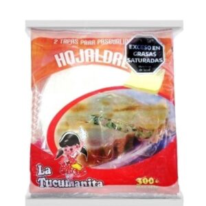 TAPA PASCUALINA LA TUCUMANITA HOJALDRE 2UN