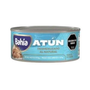 ATUN DESMENUZADO BAHIA AL NATURAL 170GR