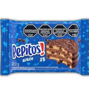 ALFAJOR PEPITOS TRIPLE 57GR