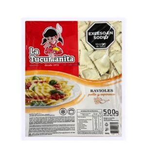 RAVIOLES LA TUCUMANITA POLLO Y ESPINACA ATM 500GR