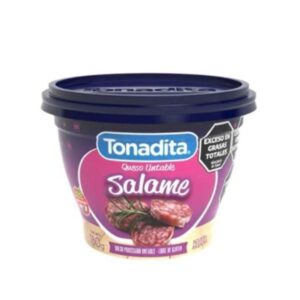 QUESO UNTABLE TONADITA SALAME 190GR