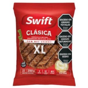 HAMBURGUESAS SWIFT XL CLASICA 250GR