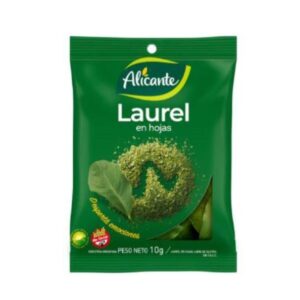 CONDIMENTO LAUREL EN HOJAS ALICANTE 10GR