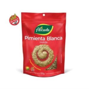 CONDIMENTO PIMIENTA BLANCA MOLIDA ALICANTE 50GR