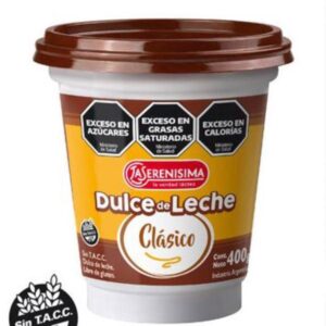 DULCE DE LECHE LA SERENISIMA CLASICO 400GR