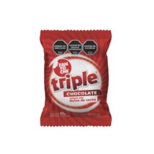 ALFAJOR FANTOCHE TRIPLE CHOCOLATE 85GR