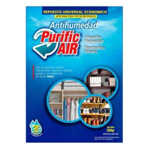 ANTIHUMEDAD PURIFIC AIR NEUTRO REPUESTO 250GR