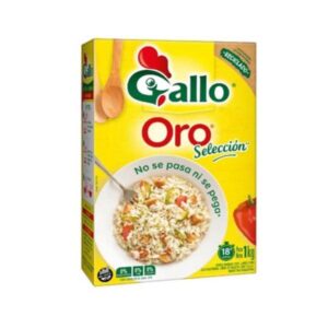 ARROZ GALLO ORO CAJA 1KG