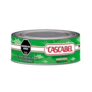 ATUN DESMENUZADO CASCABEL NATURAL 170GR