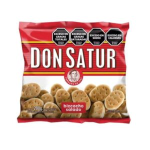 BIZCOCHOS DON SATUR SALADOS 200GR