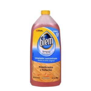 BRILLO PARA PISOS BLEM PLASTIFICADOS Y FLOTANTES ALMENDRAS 800CC