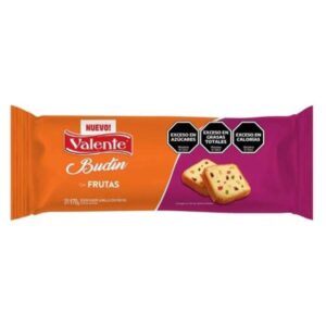 BUDIN VALENTE CON FRUTAS 170GR