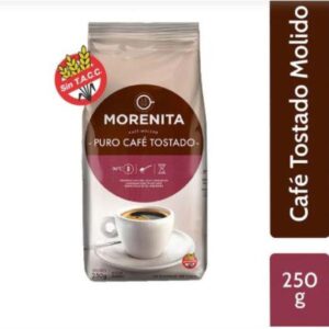 CAFE TOSTADO MORENITA MOLIDO 250GR