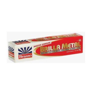 CREMA PARA PULIR METALES BRASSO BRILLA METAL 70GR