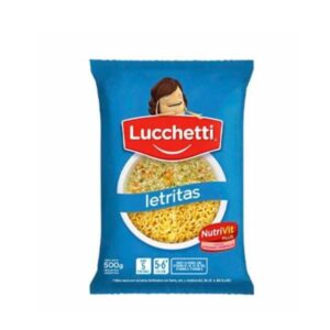 FIDEOS LUCCHETTI LETRITAS 500GR