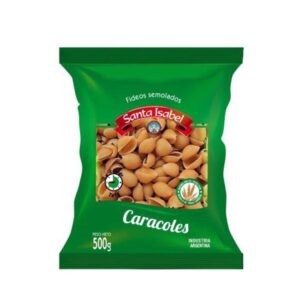 FIDEOS SANTA ISABEL CARACOL 500GR