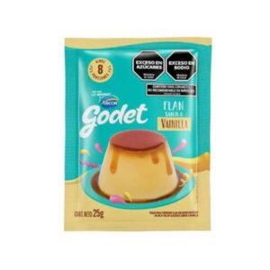 FLAN GODET SABOR A VAINILLA 25GR