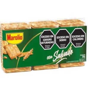 GALLETAS CRACKERS MAROLIO CON SALVADO 360GR