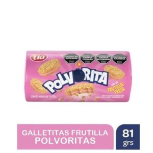 GALLETAS POLVORITAS SABOR FRUTILLA 81GR