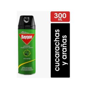 INSECTICIDA BAYGON EXTERMINA CUCARACHAS AEROSOL 300ML