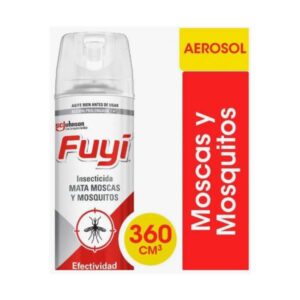 INSECTICIDA FUYI MATA MOSCAS Y MOSQUITOS 360CC