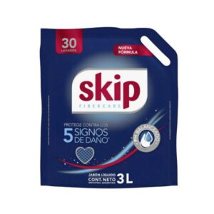 JABON LIQUIDO SKIP MULTI-ENZIMAS DOY PACK 3LT