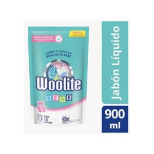 JABON LIQUIDO WOOLITE BEBE DOY PACK 900 ML