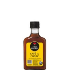 LICOR TRES PLUMAS CREMA DE CAFE AL COÑAC 200ML