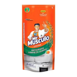 LIMPIADOR MR MUSCULO ANTIGRASA DOY PACK 450ML
