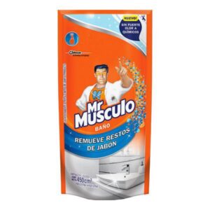LIMPIADOR MR MUSCULO BAÑO DOY PACK 450ML