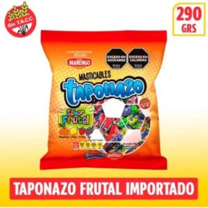CARAMELOS MASTICABLES TAPONAZO FRUTAL 290GR