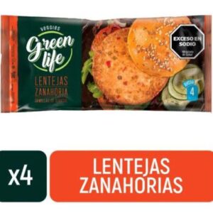 MEDALLÓN GREEN LIFE LENTEJA & ZANAHORIA 4UN