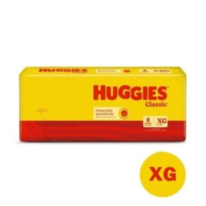 PAÑALES HUGGIES CLASSIC XG 8UN